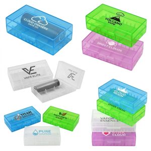 Custom logo 18650 battery case