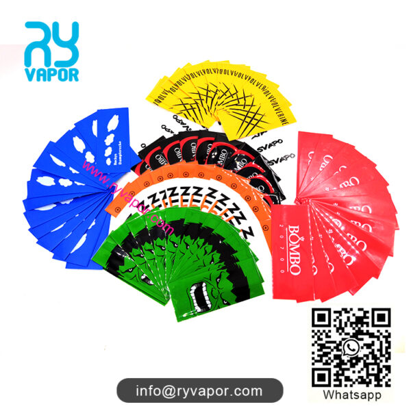 Customizable 18650 battery warps for vapers promot gifts