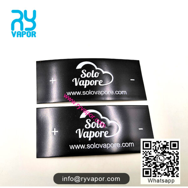 Customizable 18650 battery warps for vapers promot gifts