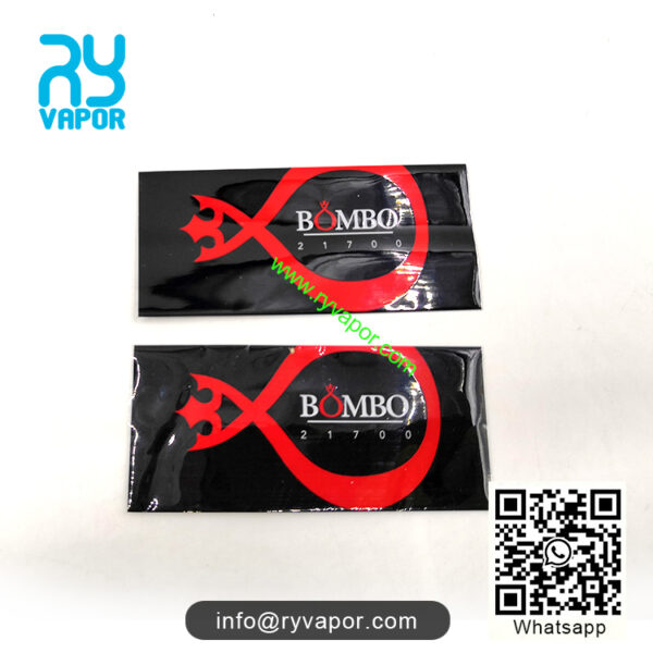 Customizable 18650 battery warps for vapers promot gifts