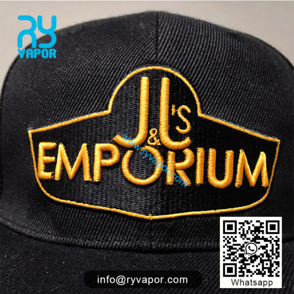 Customizable snapback cap hi-hop cap for vape shops