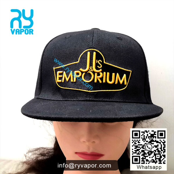 Customizable snapback cap hi-hop cap for vape shops