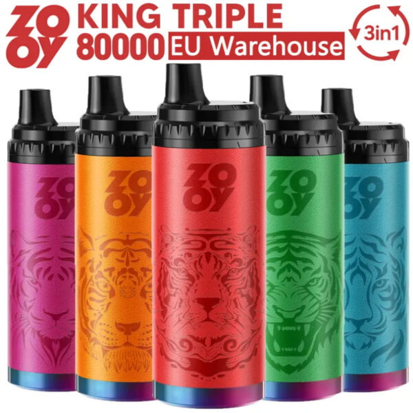 ZOOYVAPE king TRIPLE 3IN1 80000puffs