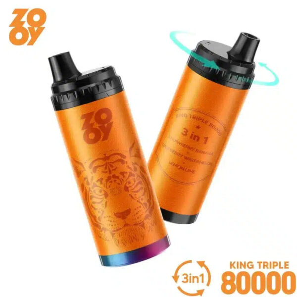 ZOOYVAPE king TRIPLE 3IN1 80000puffs