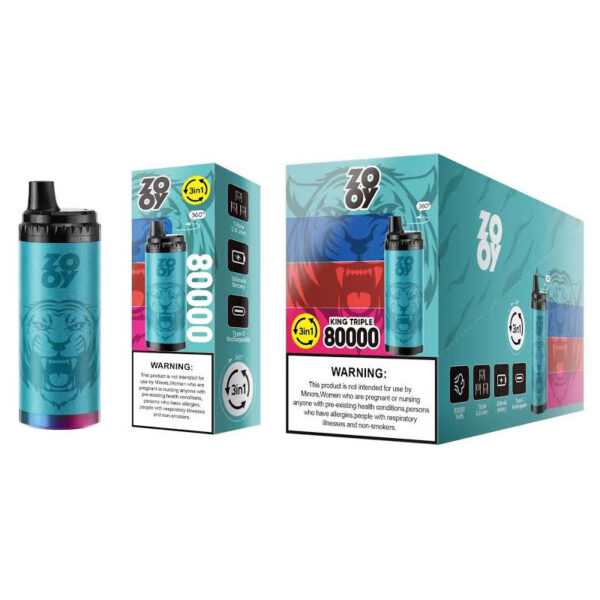 ZOOYVAPE king TRIPLE 3IN1 80000puffs