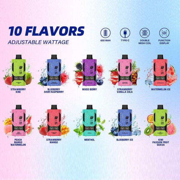 ZOOYVAPE Mecha 50000puffs