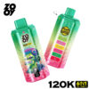 ZOOYVAPE 6IN1 120Kpuffs Free shipping