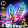 ZOOYVAPE 6IN1 120Kpuffs Free shipping